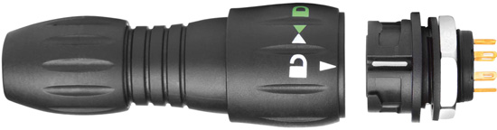 Series 770 NCC Bayonet IP67 Connector