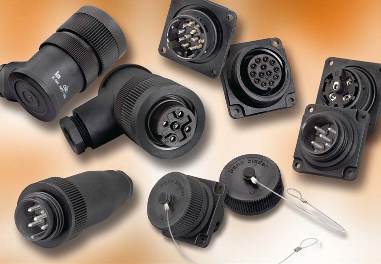 Industrial Connectors M23 and Power Connectors BinderUSA